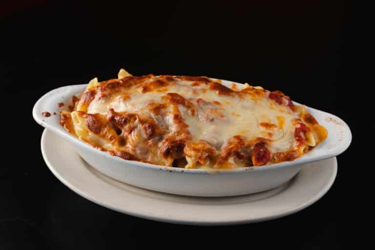 Baked Mostaccioli (Penne)
